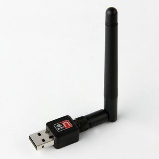 New 150Mbps USB WiFi Wireless Adapter LAN Network 802 11n G B with Antenna