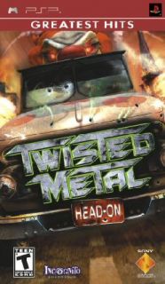 Twisted Metal Head on Outlaw Racing Mayhem PSP New