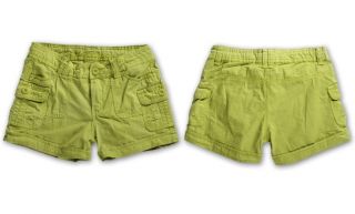 Women's Sexy Petit Shorts Hot Pants Cargo Shorts Green Khaki Blue Summer 26 29