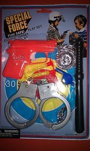 Special Force Fun Play Set Dart Gun Set Kids Toys Police Play Set