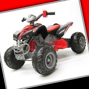 12V Battery Ride on Car ATV Quad Kids Toy Bike Power Wheels 2 Motors 2 Speeds