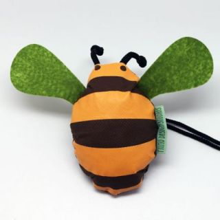 Bee "Primo Design Studio" Green Eco Reusable Earth Friendly Tote Bag