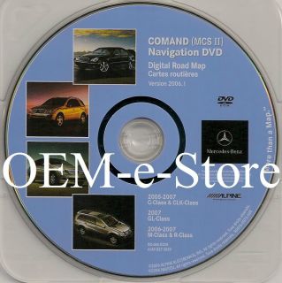 2007 Mercedes GL Class GL320 CDI GL450 in Dash Navigation DVD Map U s Canada