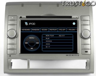 Toyota Tacoma in Dash GPS Navigation Radio DVD Bluetooth Touch Screen USB Stereo