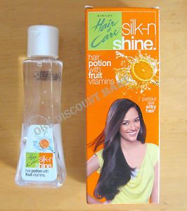 Marico Hair Care Silk N Shine Hair Potion with Fruit Vitamins Parlor Like Hair