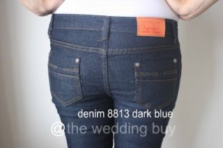 UK Ladies Skinny Slim Fit Denim Stretch Jeans Womens Jeggings Trousers Size 6 14
