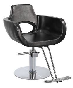 New Modern Hydraulic Barber Chair Styling Salon Beauty C8827 Black