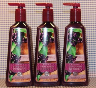 3 Bath Body Works Sonoma Vineyard Berries Deep Cleansing Hand Soap