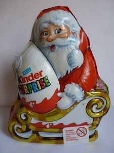 Kinder Surprise Chocolate Santa Father Christmas 2013 Kids Toy 75g Egg Gift UK