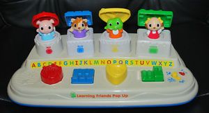Leap Frog Baby Learning Friends Pop Up Toddler Kids Toy ABC Shapes Colors Songs