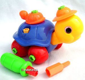 Baby Child Children Boys Funny Disassembly Tortoise Car Toy