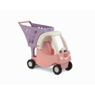 Little Tikes Princess Cozy Shopping Cart Kid's Toy Play Kitchen Food 620195 New
