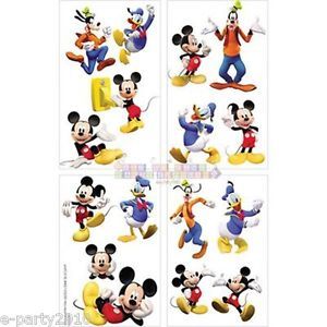Disney Mickey Mouse Tattoos Birthday Party Supplies