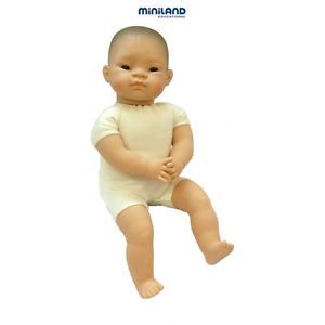 Soft Body Ethnic Baby Doll Asian Multicultural Pretend Play Kids Preschool Toy