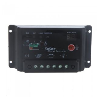 12 24V Solar Panel Battery Charge Controller Regulator Light Timer Control