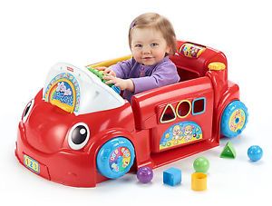 Fisher Price Laugh Learn Crawl Car Toddler Music Play Kids Musical Toy Baby Sit