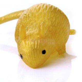 10x Squishy Rat Animal Mouse Novelty Halloween Trick Toy