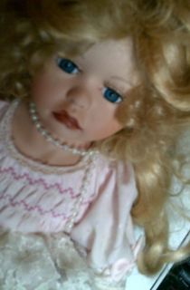 Haunted Doll Unknown Energy Pretty with A Rocking Chair Porcelain Doll
