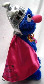 Super Grover Sesame Street St Gund Plush Toy Doll Stuffed Animal Hero Blue BNWT