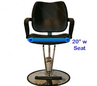New Hydraulic Black Barber Styling Chair Hair Cutting Spa Beauty Salon Equipment