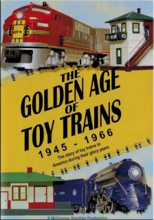 Golden Age of Toy Trains 1945 1966 DVD New Lionel American Flyer Kusan Tinplate