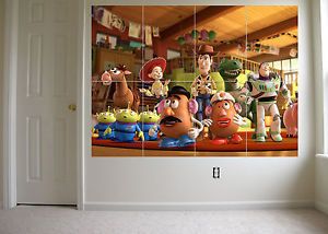 Toy Story Giant Wall Art Massive Kids Bedroom Picture Poster