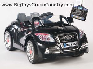 Ride on Car 12V Audi Style Kids Power Wheels w  Remote Control Toy 2014