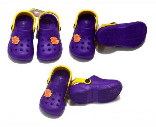 New Baby Boys Girls Beach Garden Rubber Shoes Cute Cartoon Blue Size 15 Sandals