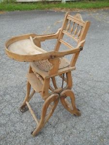 Antique Late 1800s Baby High Chair Stroller etc Central Virginia