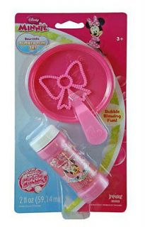 Lot 3 Disney Minnie Mouse Kids Bubble Fun Set Toy Birthday Party Favors Prizes