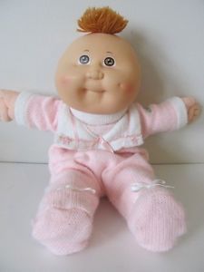 Vintage 1986 80's Cabbage Patch Kids Babies Doll Bean Butt Baby Powder Scent