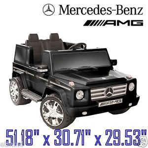 New 12 Volt Ride on Toy Truck Vehicle Mercedes Benz G55 Kids Electric Car