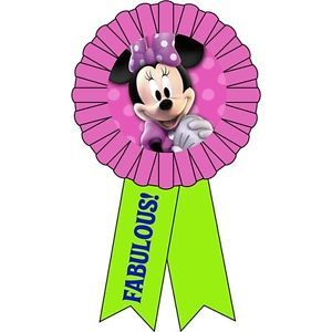 Minnie Mouse Party Supplies Guest of Honor Reward Ribbon 1 Each