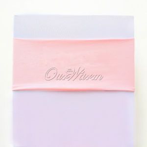 Pink Spandex Lycra Stretch Chair Cover Bands Replace Chair Sash Bow Wedding New