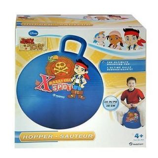 Disney Jake Neverland Pirates Vinyl Hopper Inflatable Ball Bounce Toy Hedstrom