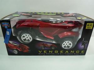 Vengeance Radio Controlled All Terrain Red Race Car Childrens Toy Remote Control