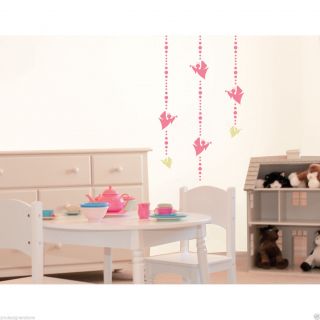 Mobile Fairies Theme Wall Decal Stickers Bedroom Kids Child Girl Fairy