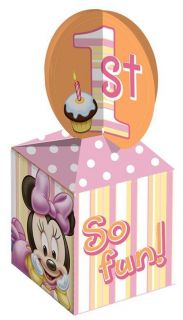 Disney Babies Minnie Party Supplies Favor Boxes Loots 8