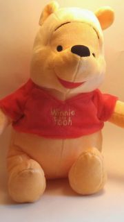 13" Disney Winnie The Pooh Teddy Bear Stuffed Animal Plush Kids Toy Baby Doll