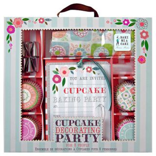 Kids Party Activity Boxed Cupcake Baking Activity Kit Gift Set for 8 People