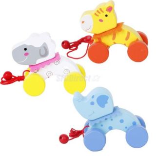 Random Color Cute Design Pull Toy Preschool Kids Educational Funny Toys