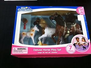 Kid Connection Deluxe Horse Play Set Toy for Girls