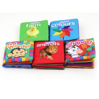 Baby Kid Child Intelligence Development Cloth Book Cognize Book Funny Toy He