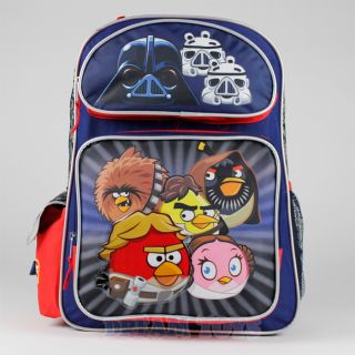 16" Large Angry Birds Star Wars Backpack Book Bag Boys Girls Kids