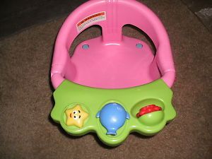 Dream on Me Baby Bath Ring Seat Chair Pink