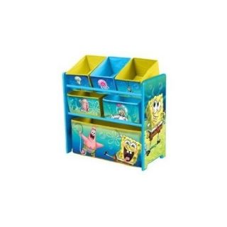 New Spongebob Toy Organizer Kids Storage Bin Children Bins Game Boy Toys Gift
