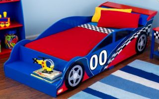 KidKraft Race Car Kids Toddler Cot Bed