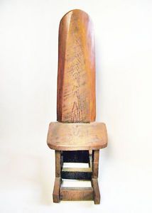 Primitive Child Rocking Chair Wooden Folk Art Strong Functional Antique Adorable