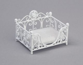 Details about doll house MINI RECTANGULAR CAT BED WIRE BED FOR PETS 1