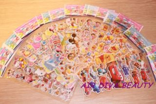 1piece Kids Children Foam Disney Princess Stickers Soft Toy Craft Gift for Kids